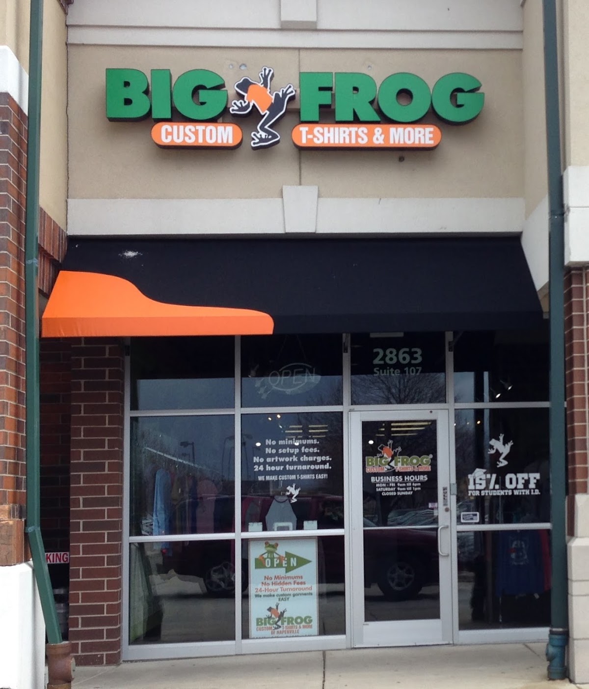 Big Frog Custom T-Shirts & More Storefront