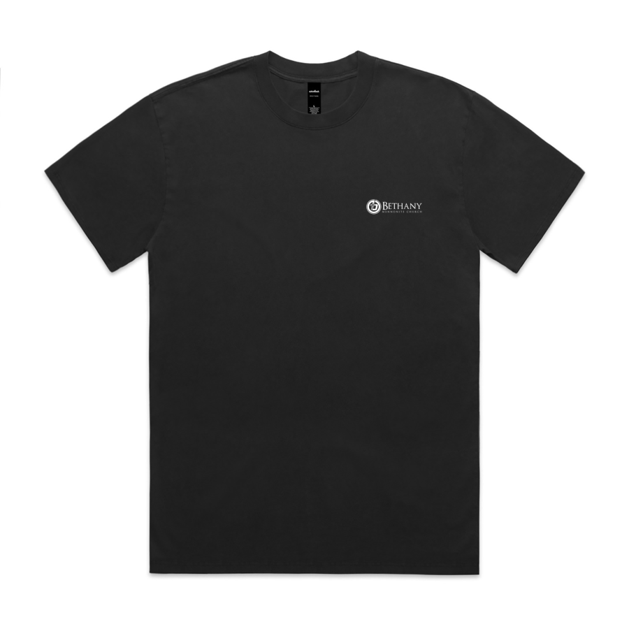 Bethany Mennonite Logo Heavy Faded Tee - Product Image 1
