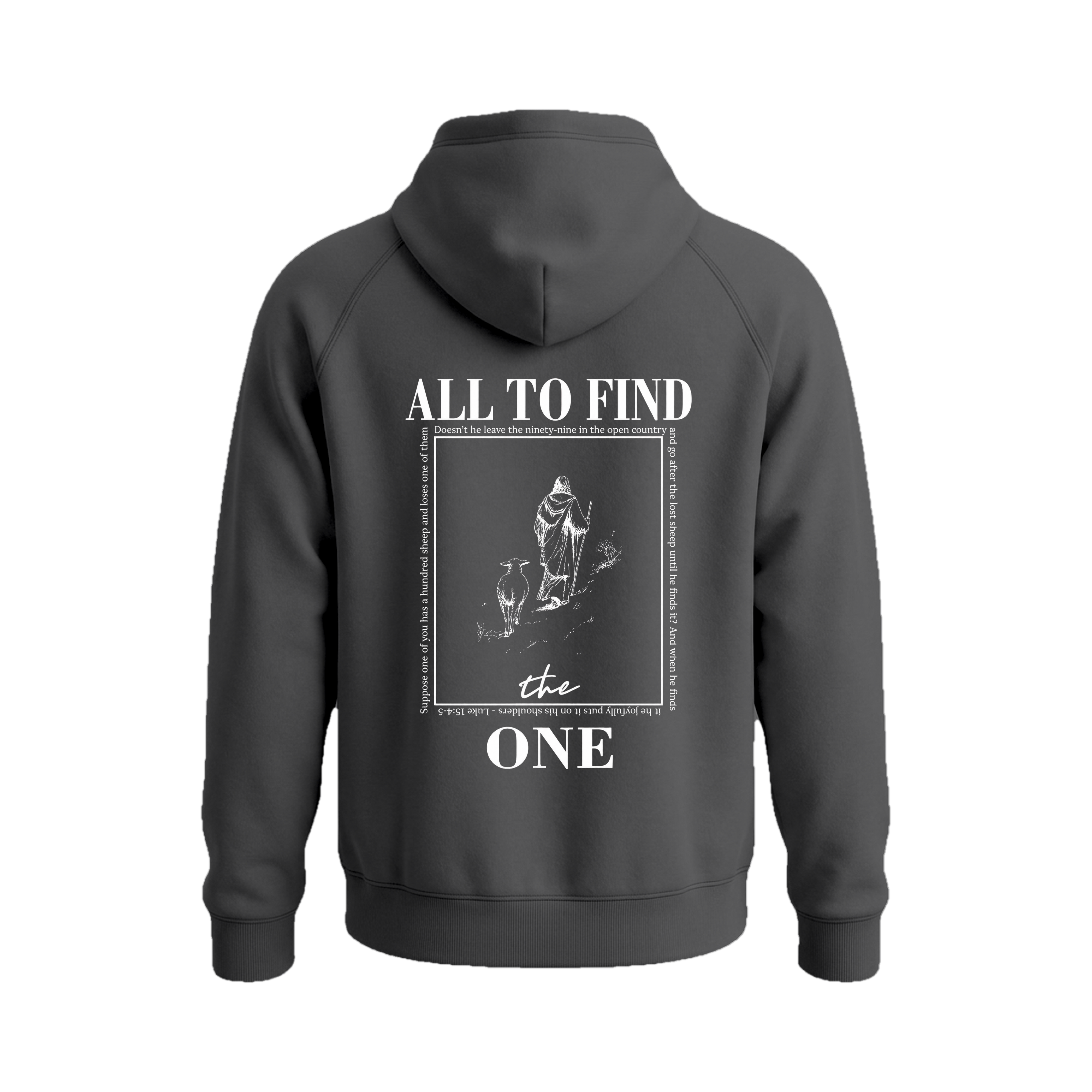 Marcia "ALL TO FIND THE ONE" Hoodie Gray - preview 3