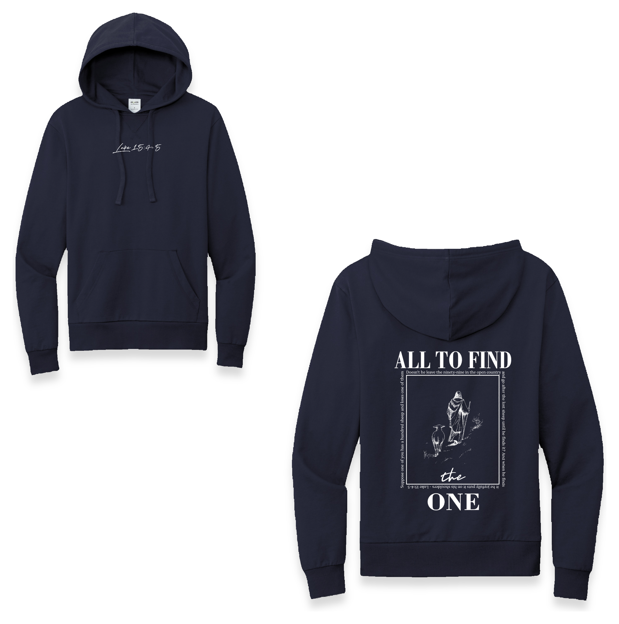 Marcia "ALL TO FIND THE ONE" Hoodie - composite 1
