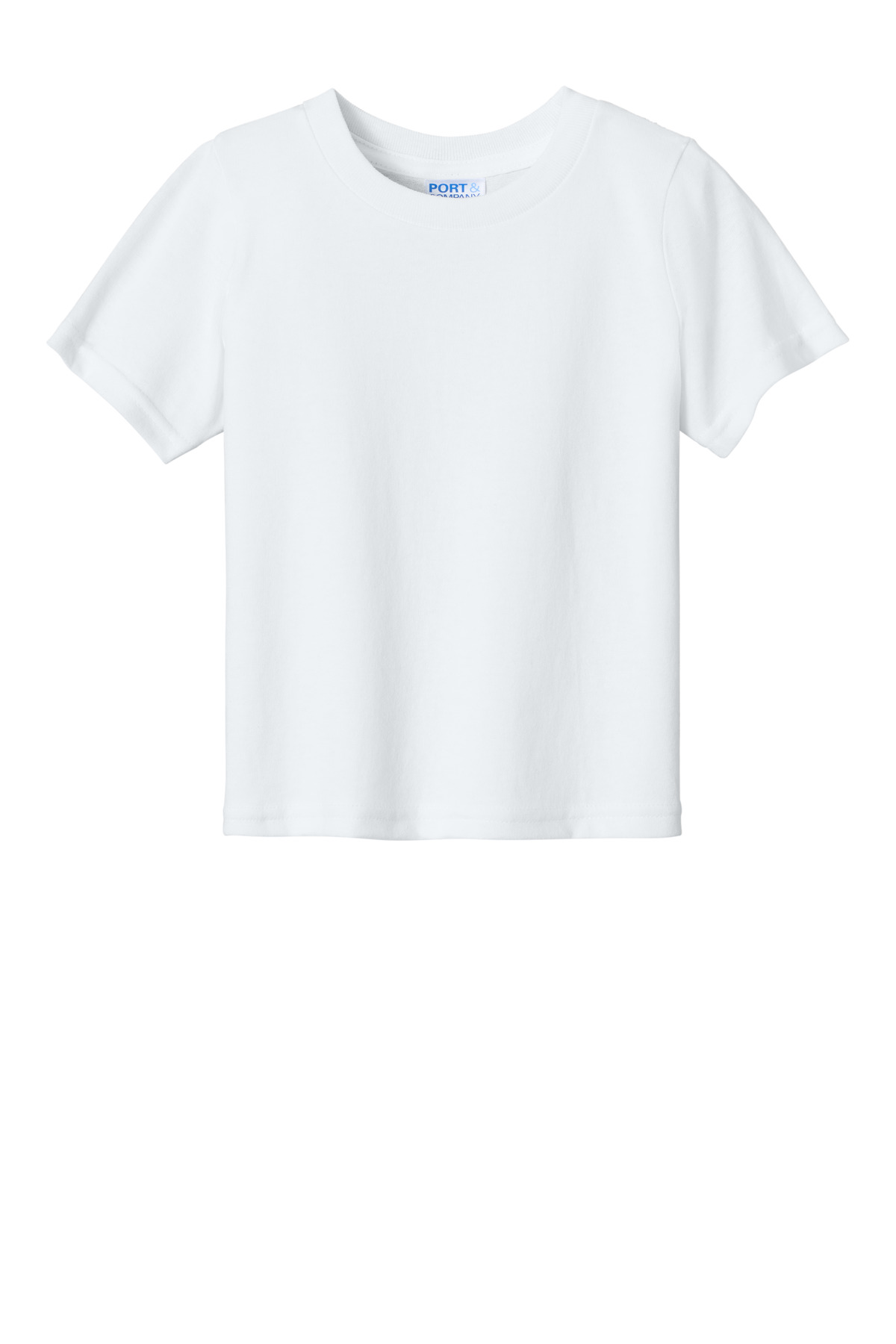 Port & Co Infant Core Cotton Tee. CAR54I. Front