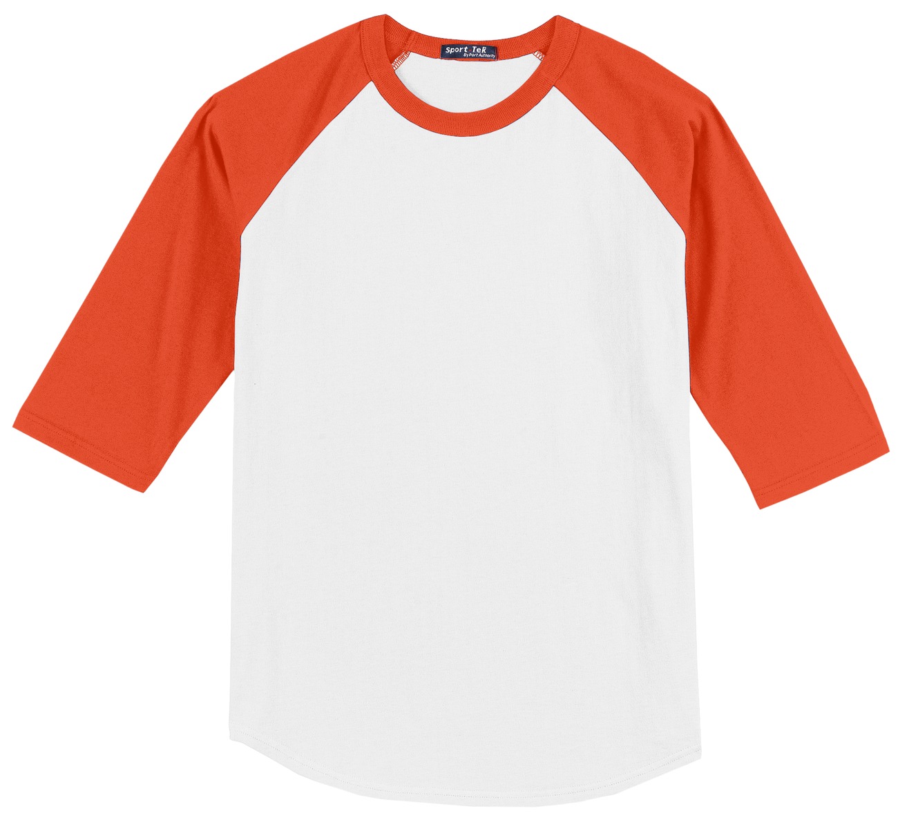Sport-Tek Colorblock Raglan Jersey. T200. Front