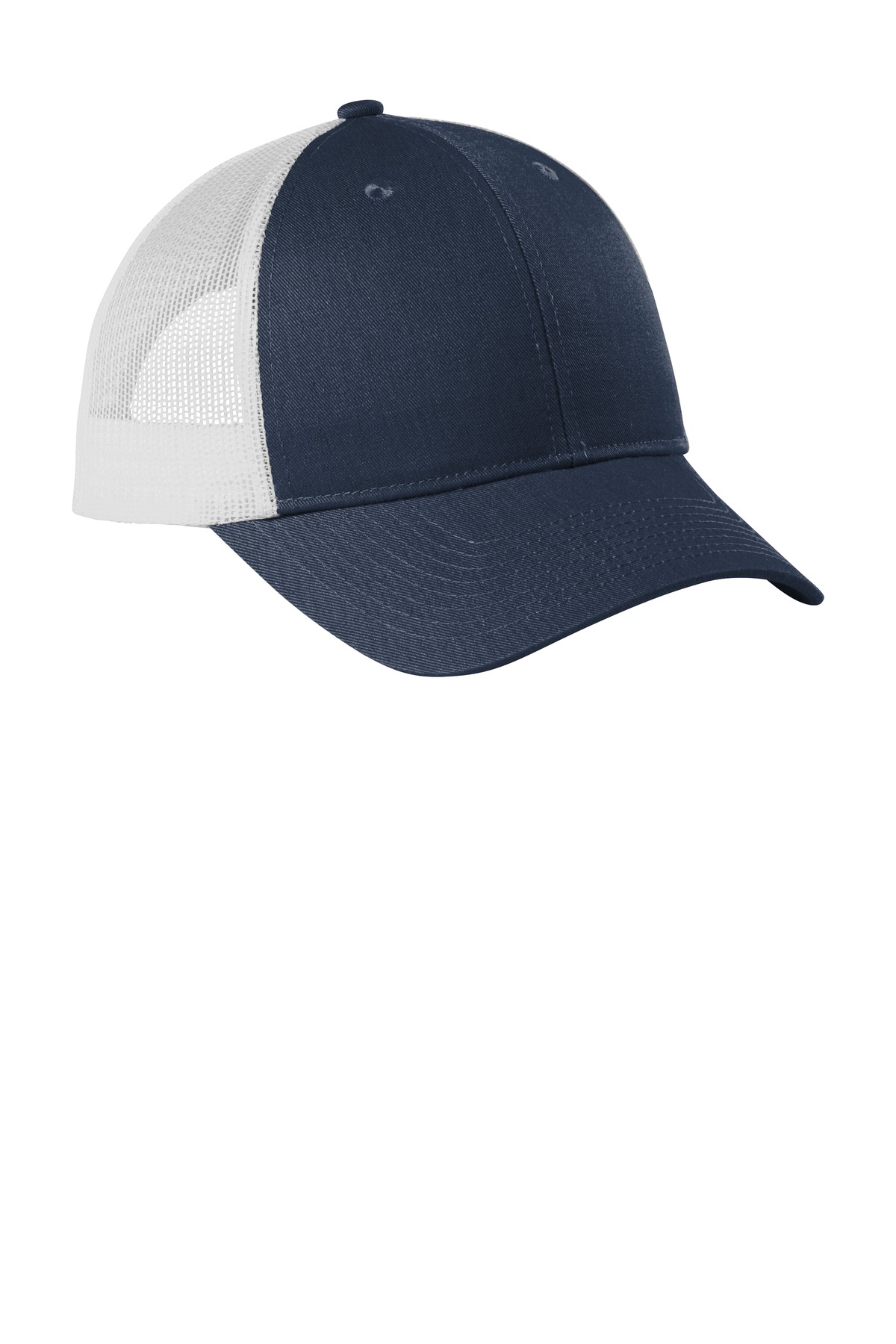 Port Authority Low-Profile Snapback Trucker Cap C402LP. Front