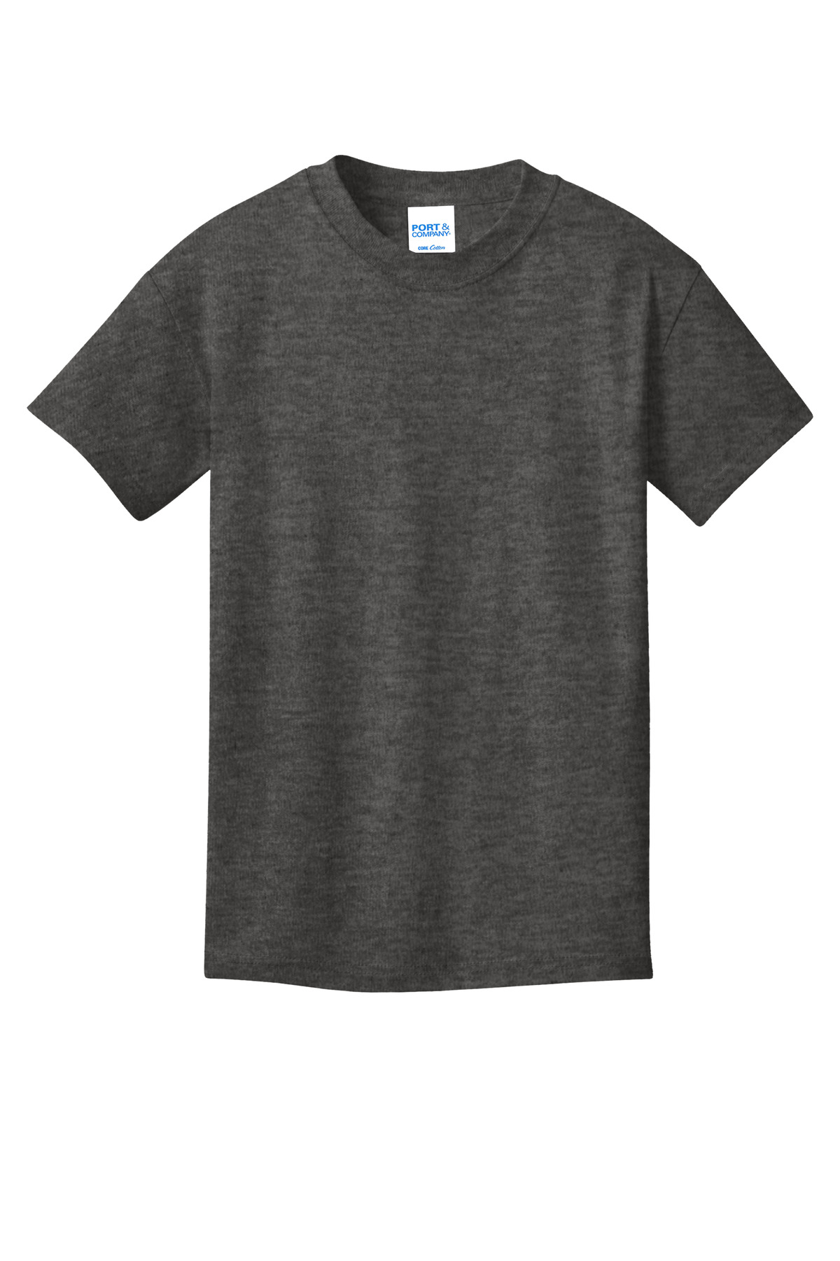 Port & Company - Youth Core Cotton Tee. PC54Y. Front