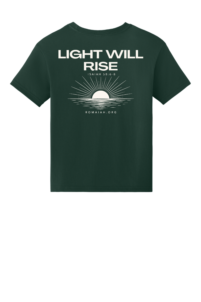 Light Will Rise Oversized Youth Tee - preview 3