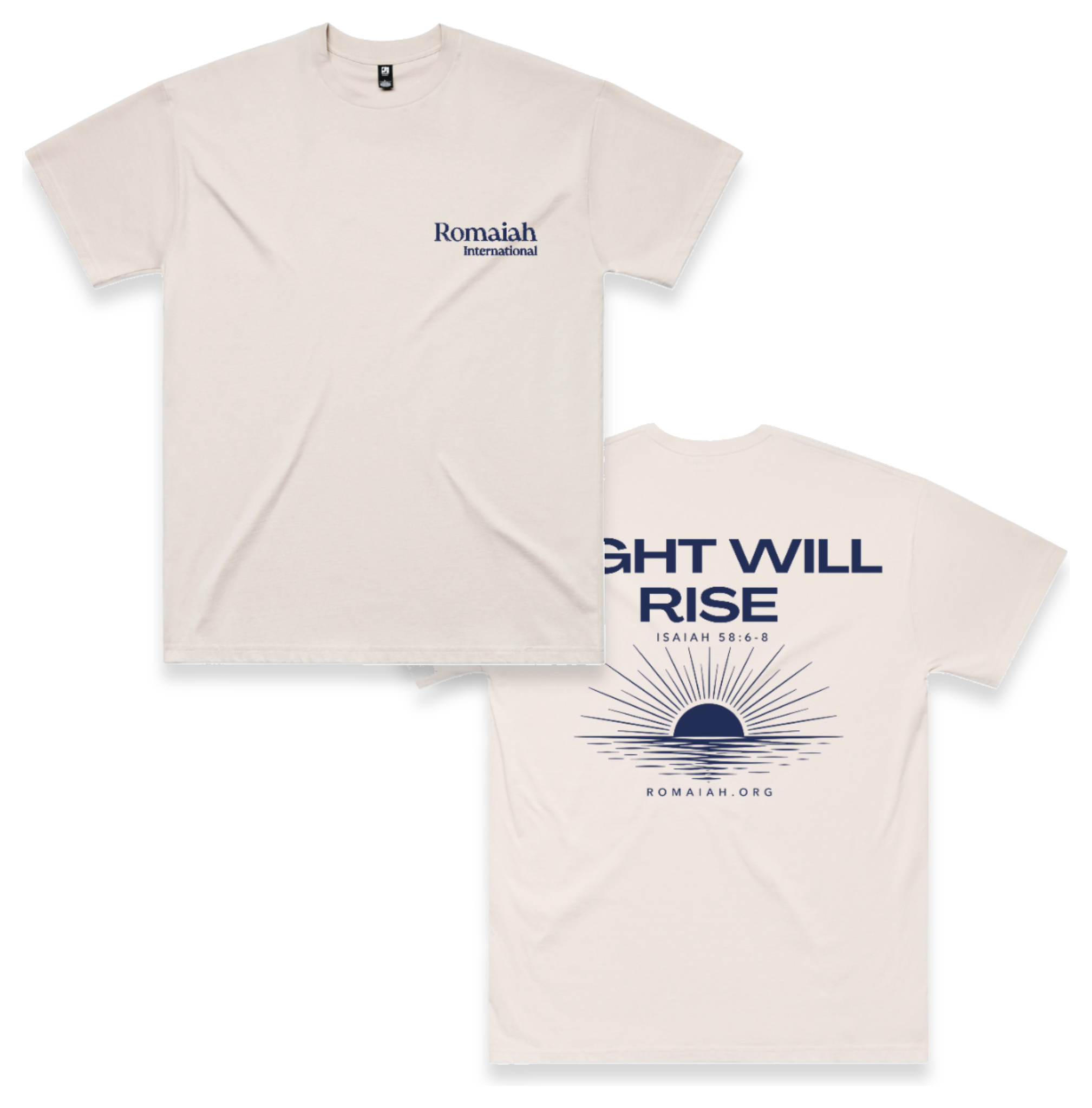 Light Will Rise Oversized Tee